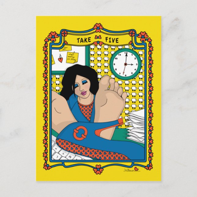 Cartão Postal Cinco_B_ (Frente)