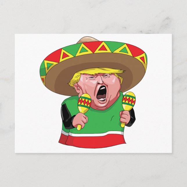 Cartão Postal Cinco de Mayo (Frente)