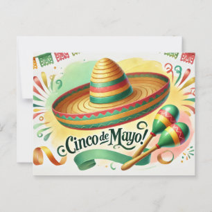 Cartão Postal Cinco de Mayo