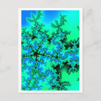 Cartão Postal Cinco estrelas-fractal 2