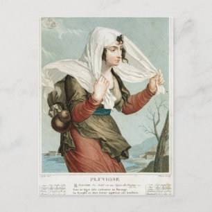 Cartão Postal Cinco meses de Pluviose do Republicano