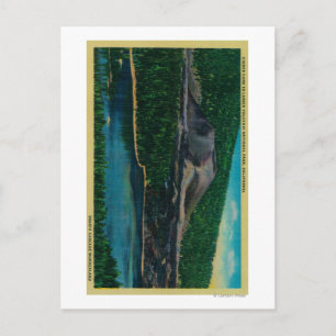 Cartão Postal Cinder Cone no Parque Nacional Vulcânico de Lasse