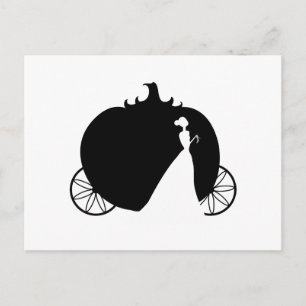 Cartão Postal Cinderella Coach