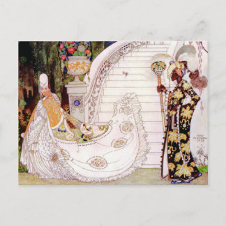Cartão Postal Cinderella Fairy Tale de Kay Nielsen