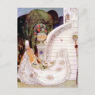 Cartão Postal Cinderella Fairy Tale de Kay Nielsen