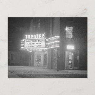 Cartão Postal Cine Teatro à Noite, 1941