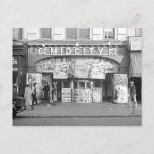 Cartão Postal Cinema em Midcity, 1937