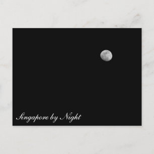 Cartão Postal Cingapura à Noite