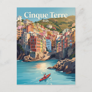 Cartão Postal Cinque Terre, Itália