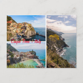 Cartão Postal Cinque Terre, Itália