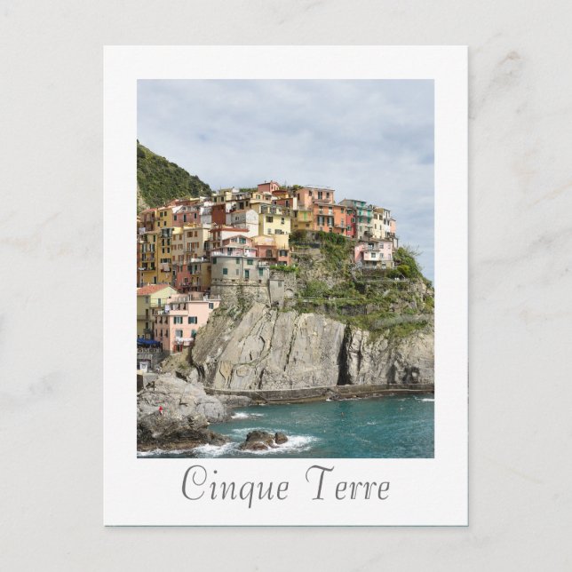 Cartão Postal Cinque Terre, Itália (Frente)