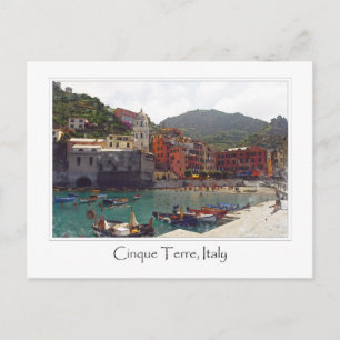 Cartão Postal Cinque Terre Itália   Riviera italiana