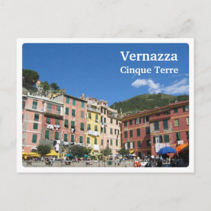 Cartão Postal CINQUE TERRE - Itália - VERNAZZA
