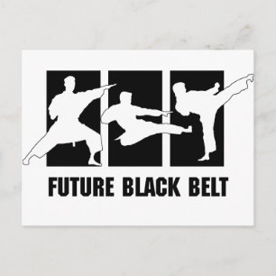 Cartão Postal Cinto Negro Futuro