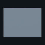 Cartão Postal cinza de ardósia colorida<br><div class="desc">cinza de ardósia a cores 708090</div>