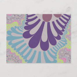 Cartão Postal Cinza Rainbow Loop