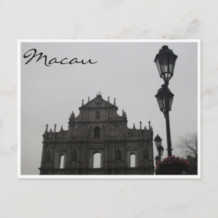 Cartão Postal cinzas de ruas