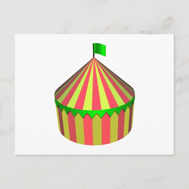 Cartão Postal Circo (Frente)