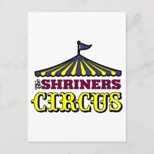 Cartão Postal Circo de Shriners
