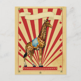 Cartão Postal Circo Personalizável