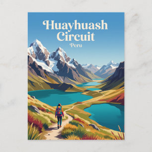 Cartão Postal Circuito Huayhuash Peru