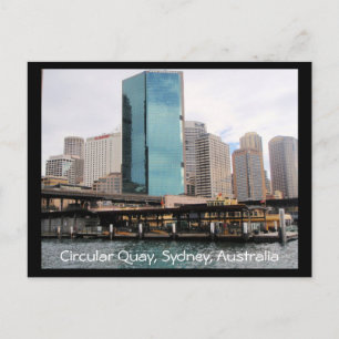 cartão postal circular sydney