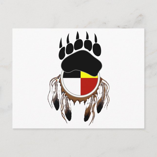 Cartão Postal Círculo De Coragem (Frente)