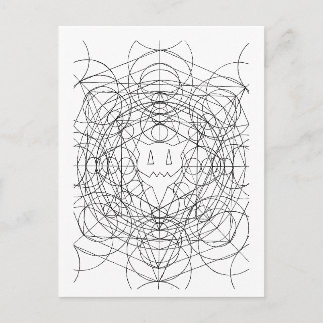 Cartão Postal círculo percentual (Frente)