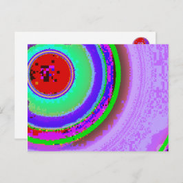 Cartão Postal Círculos 34 postais