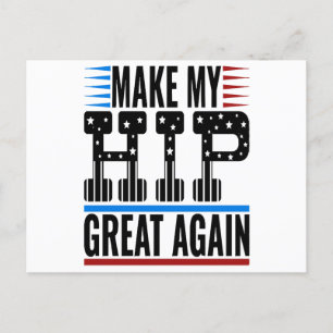 Cartão Postal Cirurgia de Quadril