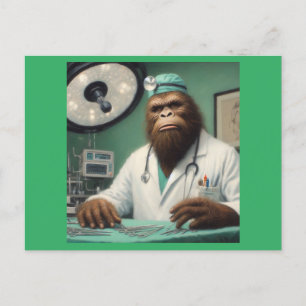 Cartão Postal Cirurgião Bigfoot