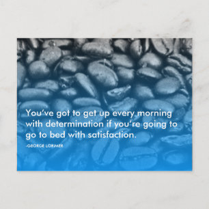 Cartão Postal citação de determinação de lorimer