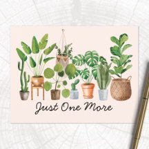 Citação de jardinagem aquarela de planta de casa