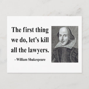 Cartão Postal Citação de Shakespeare 4b