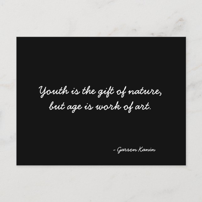 Cartão Postal Citação do Cartão-postal Inspirativo (Frente)