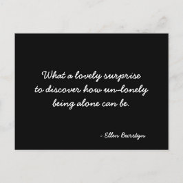 Cartão Postal Citação do Cartão-postal Inspirativo