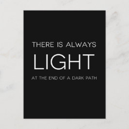 Cartão Postal Citação espiritual