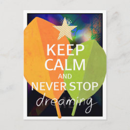 CARTÃO POSTAL CITAÇÃO INSPIRATIVA