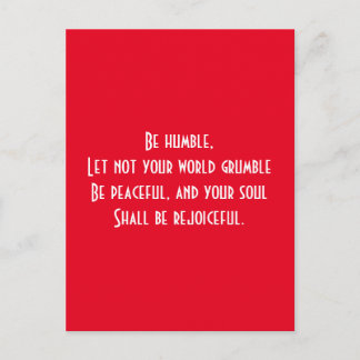 Cartão Postal Citação religiosa