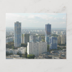 Cartão Postal cité pablo em nanterre vista da defesa 20