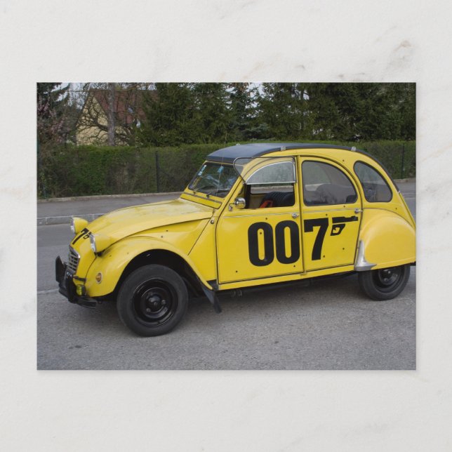 Cartão Postal Citroën 2 CV (Frente)