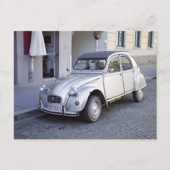 Cartão Postal Citroën 2 CV (Frente)
