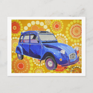 Cartão Postal Citroen Clássico 2cv