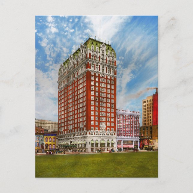 Cartão Postal City - Chicago IL - The Blackstone Hotel 1915 (Frente)