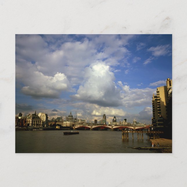 Cartão Postal City of London na década de 1990 (Frente)