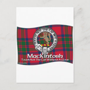 Cartão Postal Clã MacKintosh