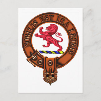 Cartão Postal Clã Stuart do Bute