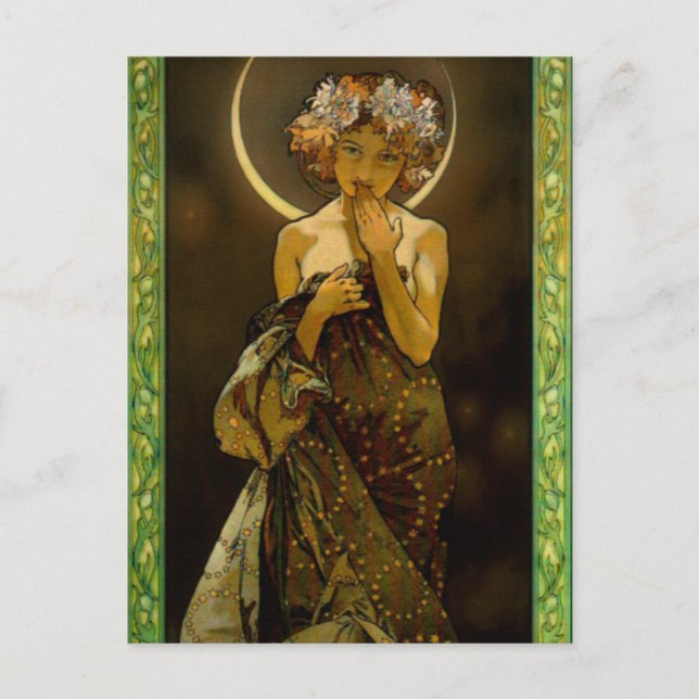 Cartão Postal Clair de Lune (Frente)