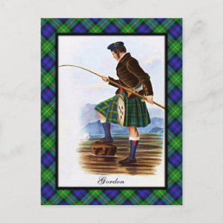 Cartão postal Clan Gordon Scottish Dreams