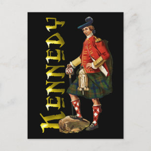 Cartão Postal Clan Kennedy Highland Dream